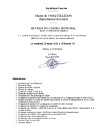 Convocation CM du 20.03.2026